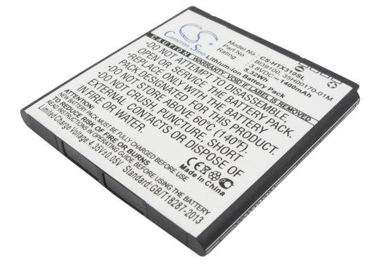 Replacement Battery for HTC Titan – Mobile, SmartPhone – 1400mAh / 3.8V