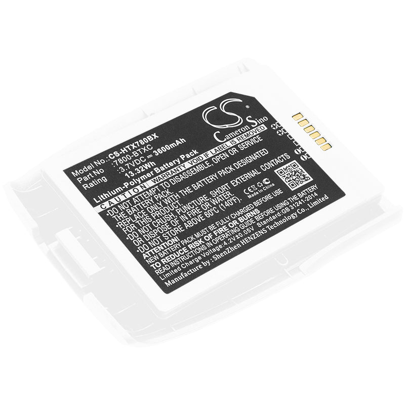 Replacement Battery for Honeywell | Dolphin Dolphin 7800 – Barcode Scanner – 3600mAh / 3.7V - image 1