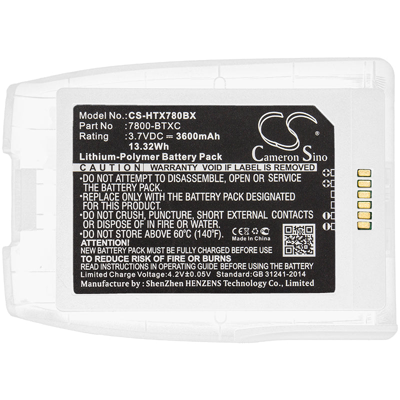 Replacement Battery for Honeywell | Dolphin Dolphin 7800 – Barcode Scanner – 3600mAh / 3.7V - image 3