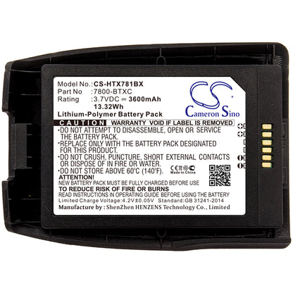 Replacement Battery for Honeywell | Dolphin Dolphin 7800 – Barcode Scanner – 3600mAh / 3.7V - image 3