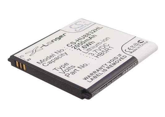 Replacement Battery for Huawei U8832 – Mobile, SmartPhone – 2050mAh / 3.7V