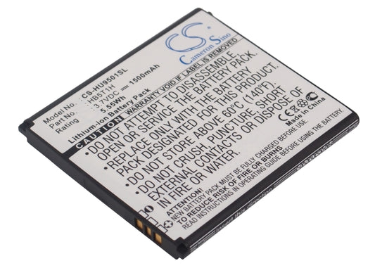 Replacement Battery for Huawei Ascend D LTE – Mobile, SmartPhone – 1500mAh / 3.7V