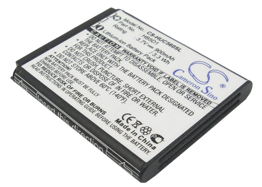 Replacement Battery for Huawei C5600 – Mobile, SmartPhone – 900mAh / 3.7V