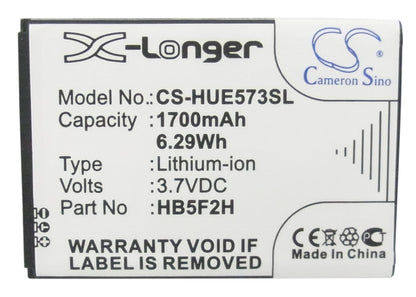 Replacement Battery for Optus | Huawei E5377 – Hotspot – 1700mAh / 3.7V