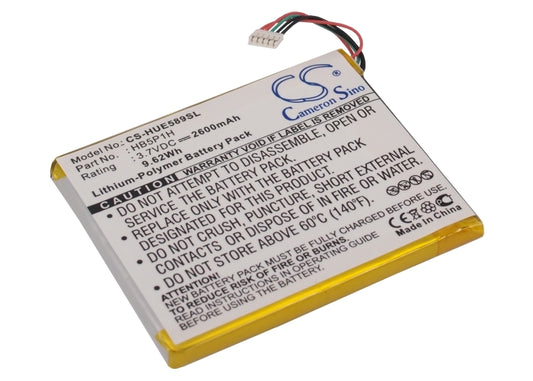 Replacement Battery for Optus | Huawei | Telekom E589 – Hotspot – 2600mAh / 3.7V