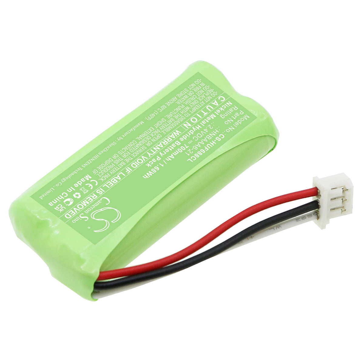 Replacement Battery for Huawei FH88 – Cordless Phone – 700mAh / 2.4V