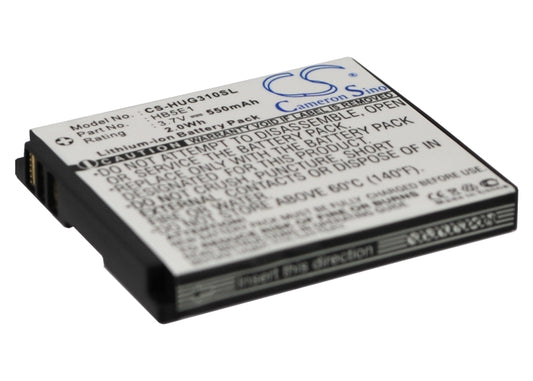 Replacement Battery for Huawei G2201 – Mobile, SmartPhone – 550mAh / 3.7V
