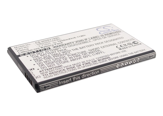 Replacement Battery for Huawei A199 – Mobile, SmartPhone – 1650mAh / 3.7V