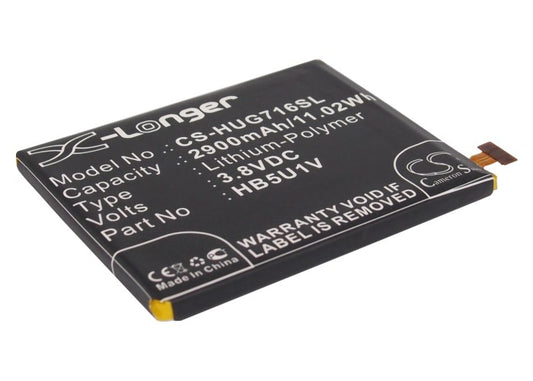 Replacement Battery for Huawei Ascend D2 – Mobile, SmartPhone – 2900mAh / 3.8V