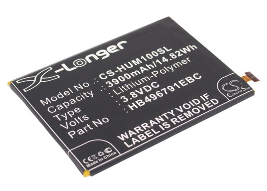 Replacement Battery for Huawei Ascend Mate – Mobile, SmartPhone – 3900mAh / 3.8V