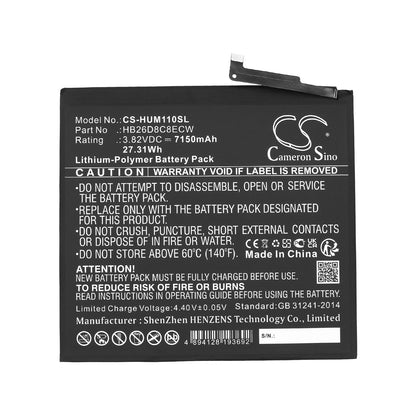 Replacement Battery for Huawei MatePad 11 – Tablet – 7150mAh / 3.82V - image 3