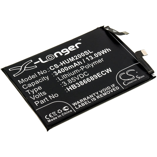 Replacement Battery for Huawei Honor Magic 2 – Mobile, SmartPhone – 3400mAh / 3.85V