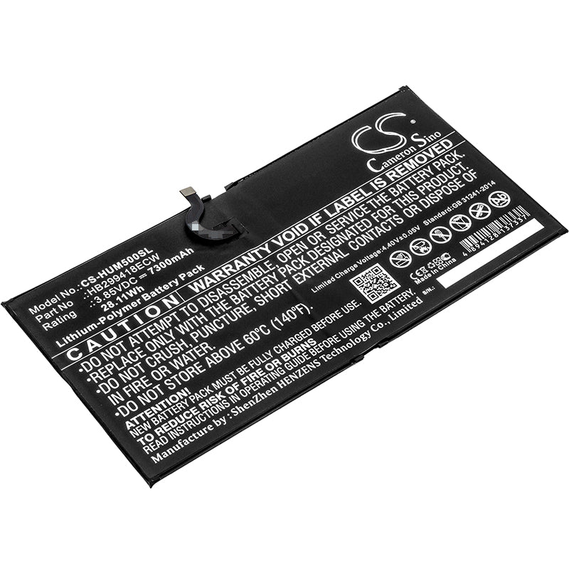 Replacement Battery for Huawei MediaPad M5 – Tablet – 7300mAh / 3.85V - image 1