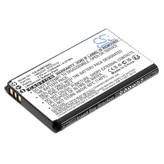 Replacement Battery for T-Mobile | MetroPCS | Билайн | MTC | Cricket | Huawei Tap – Mobile, SmartPhone – 1100mAh / 3.7V