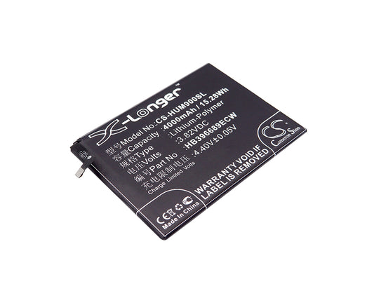 Replacement Battery for Huawei Mate 9 – Mobile, SmartPhone – 4000mAh / 3.82V