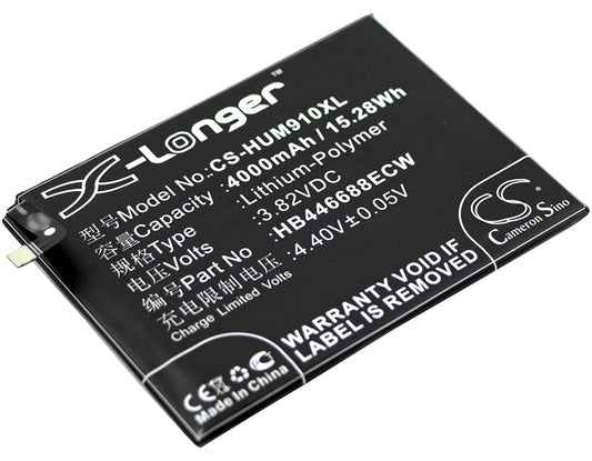 Replacement Battery for Huawei Ascend Mate 9 Pro – Mobile, SmartPhone – 4000mAh / 3.82V