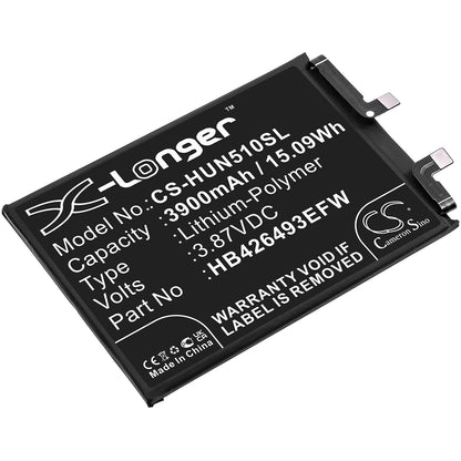 Replacement Battery for Huawei Honor 50 SE – Mobile, SmartPhone – 3900mAh / 3.87V