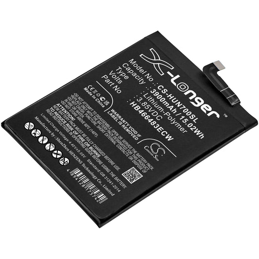 Replacement Battery for Huawei Nova 7 5G – Mobile, SmartPhone – 3900mAh / 3.85V