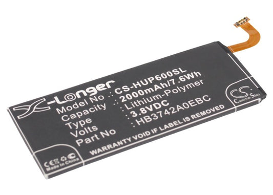 Replacement Battery for Explay | Huawei Fresh – Mobile, SmartPhone – 2000mAh / 3.8V