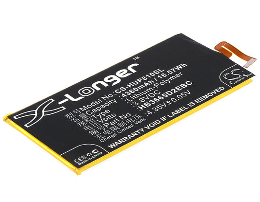 Replacement Battery for Huawei Ascend P8 Max – Mobile, SmartPhone – 4360mAh / 3.8V
