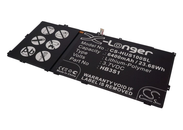 Replacement Battery for Huawei MediaaPad 10FHD – Notebook, Laptop – 6400mAh / 3.7V - image 1