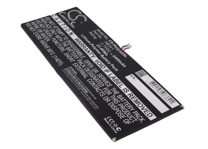 Replacement Battery for Huawei MediaPad 10 Link – Tablet – 6400mAh / 3.7V - image 1