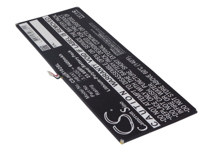 Replacement Battery for Huawei MediaPad 10 Link – Tablet – 6400mAh / 3.7V - image 2