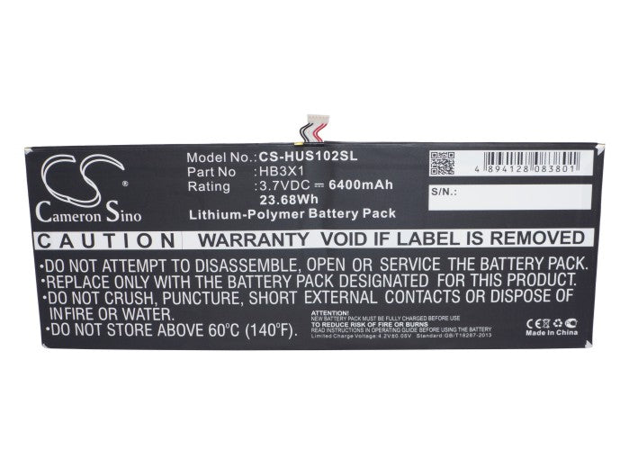 Replacement Battery for Huawei MediaPad 10 Link – Tablet – 6400mAh / 3.7V - image 5