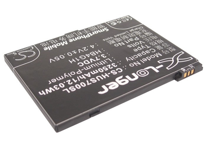Replacement Battery for Huawei IDEOS S7 Slim Tablet – Tablet – 3250mAh / 3.7V - image 2