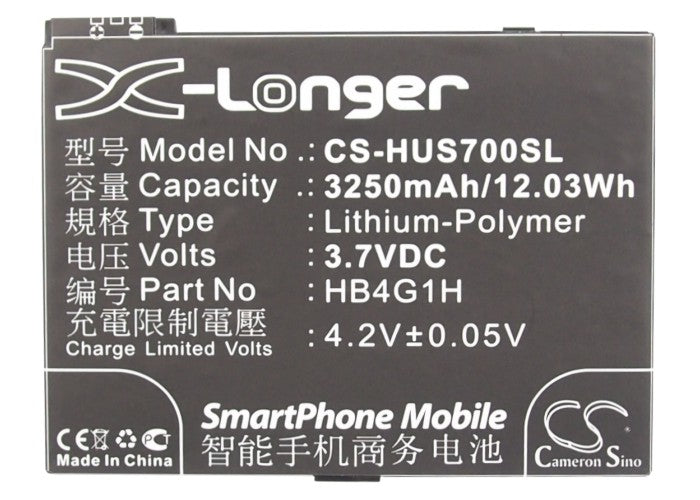 Replacement Battery for Huawei IDEOS S7 Slim Tablet – Tablet – 3250mAh / 3.7V - image 5