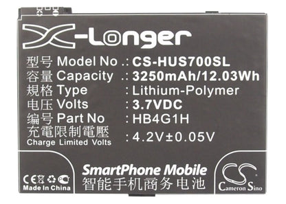 Replacement Battery for Huawei IDEOS S7 Slim Tablet – Tablet – 3250mAh / 3.7V - image 5