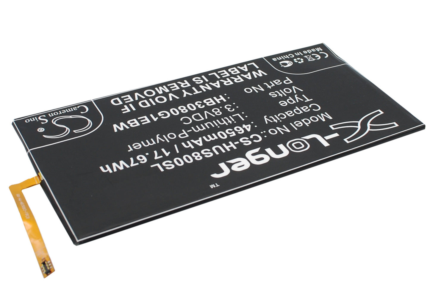 Replacement Battery for Huawei Mediapad M1 8.0 – Tablet – 4650mAh / 3.8V - image 3