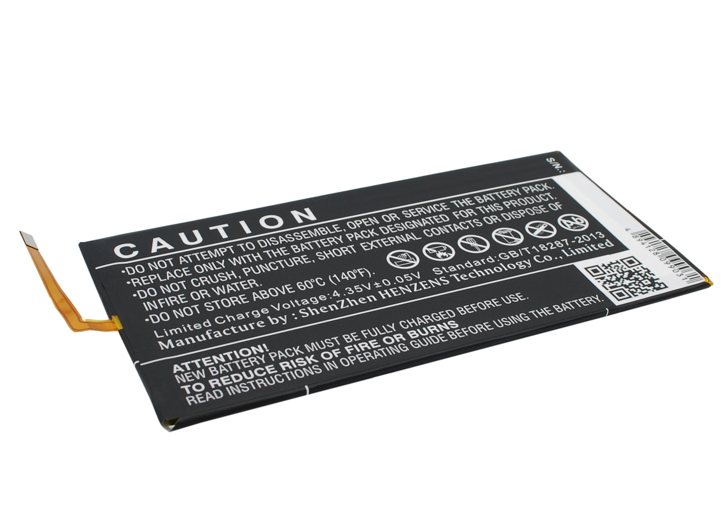 Replacement Battery for Huawei Mediapad M1 8.0 – Tablet – 4650mAh / 3.8V - image 4