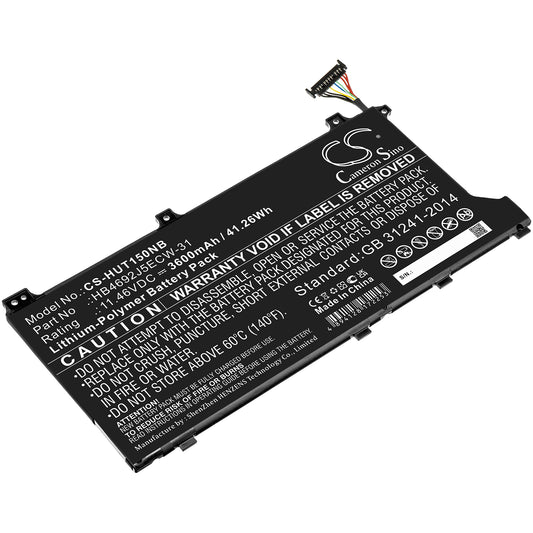Replacement Battery for Huawei MateBook D 15 2020 – Notebook, Laptop – 3600mAh / 11.46V