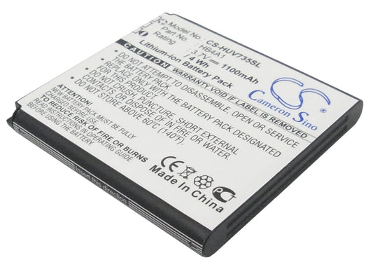 Replacement Battery for Huawei U6100 – Mobile, SmartPhone – 1100mAh / 3.7V