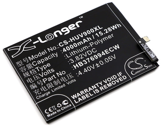 Replacement Battery for Huawei Honor V9 – Mobile, SmartPhone – 4000mAh / 3.82V