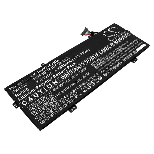 Replacement Battery for Huawei MateBook X Pro 2021 – Notebook, Laptop – 7300mAh / 7.64V