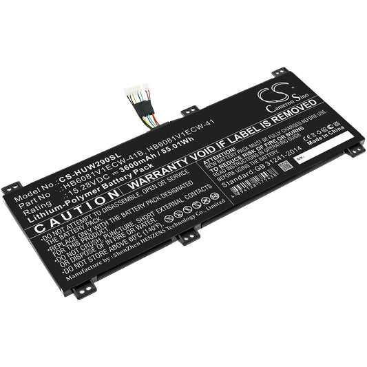 Replacement Battery for Huawei MateBook D 16 – Notebook, Laptop – 3600mAh / 15.28V