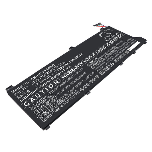 Replacement Battery for Honor Magicbook 14 i7-1165G7 – Notebook, Laptop – 7330mAh / 7.64V