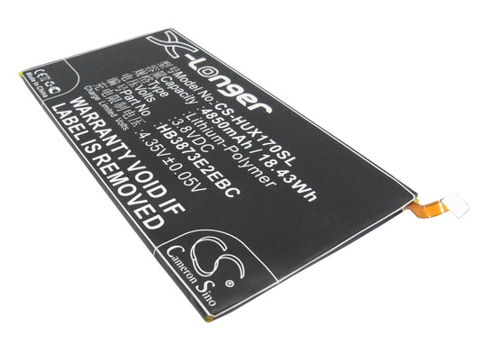 Replacement Battery for Huawei Mediapad X1 7.0 – Tablet – 4850mAh / 3.8V