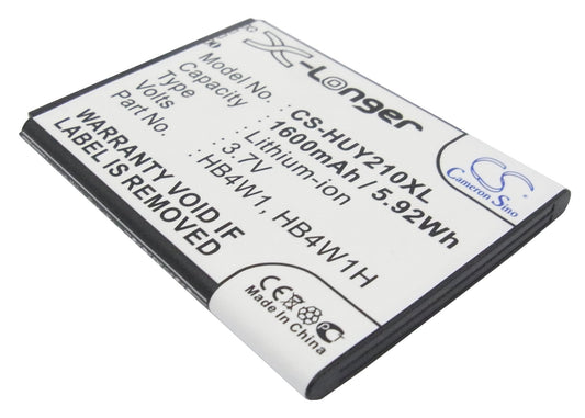 Replacement Battery for Huawei Ascend Y210 – Mobile, SmartPhone – 1600mAh / 3.7V