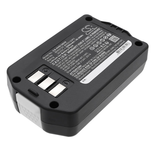 Replacement Battery for Vax | Hoover Air Cordless 2-in-1 Deluxe Stick – Vacuum – 2000mAh / 20V