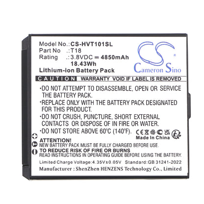 Replacement Battery for Hikvision DS-MDT101/GLE – Home Security Camera – 4850mAh / 3.8V