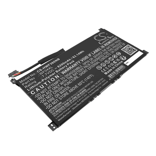 Replacement Battery for HP ENVY X360 13-BF0000CI – Notebook, Laptop – 8200mAh / 7.7V