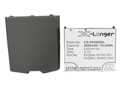 Replacement Battery for HP iPAQ hx2000 – PDA, Pocket PC – 2850mAh / 3.7V