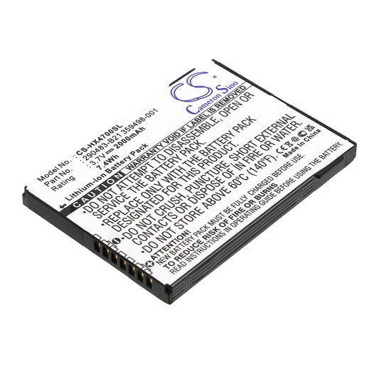 Replacement Battery for HP iPAQ HX4700 – PDA, Pocket PC – 2000mAh / 3.7V