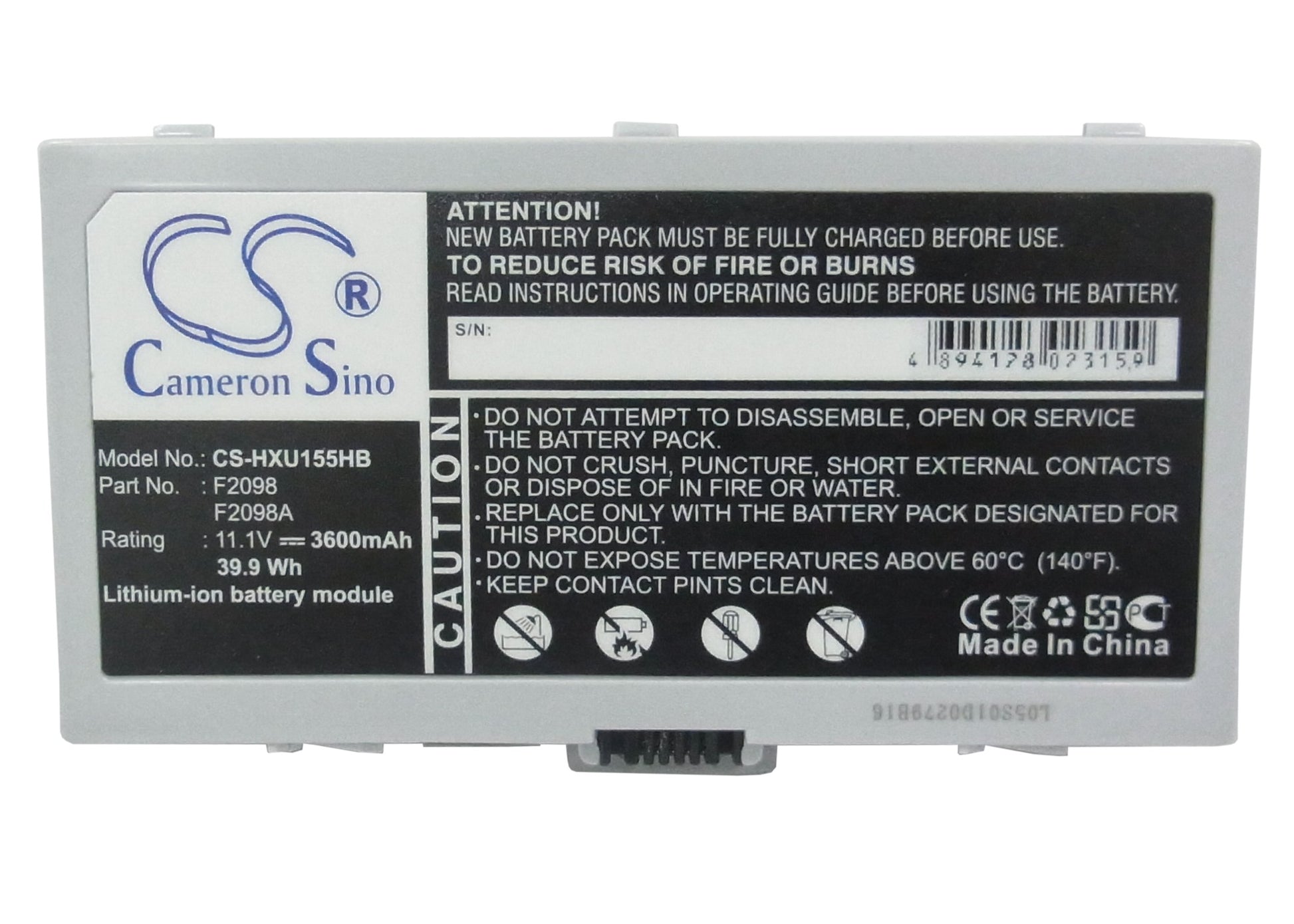 Replacement Battery for HP OmniBook 500 – Notebook, Laptop – 3600mAh / 11.1V - image 5
