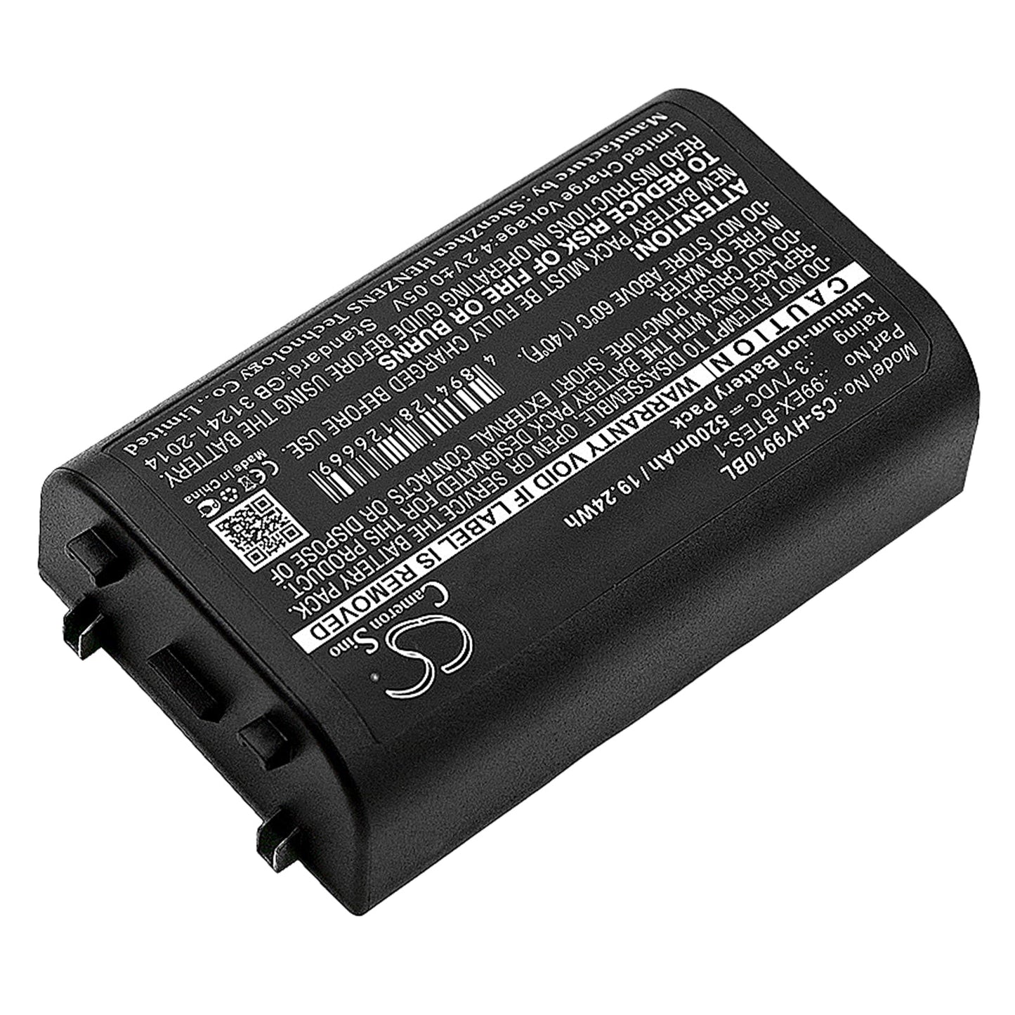 Replacement Battery for Dolphin  99EX – Barcode Scanner – 5200mAh / 19.24Wh / 3.7V