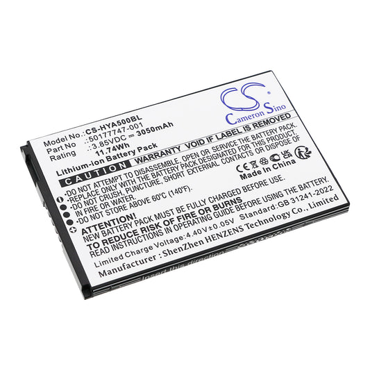 Replacement Battery for Honeywell ScanPal EDA5S – Barcode Scanner – 3050mAh / 3.85V