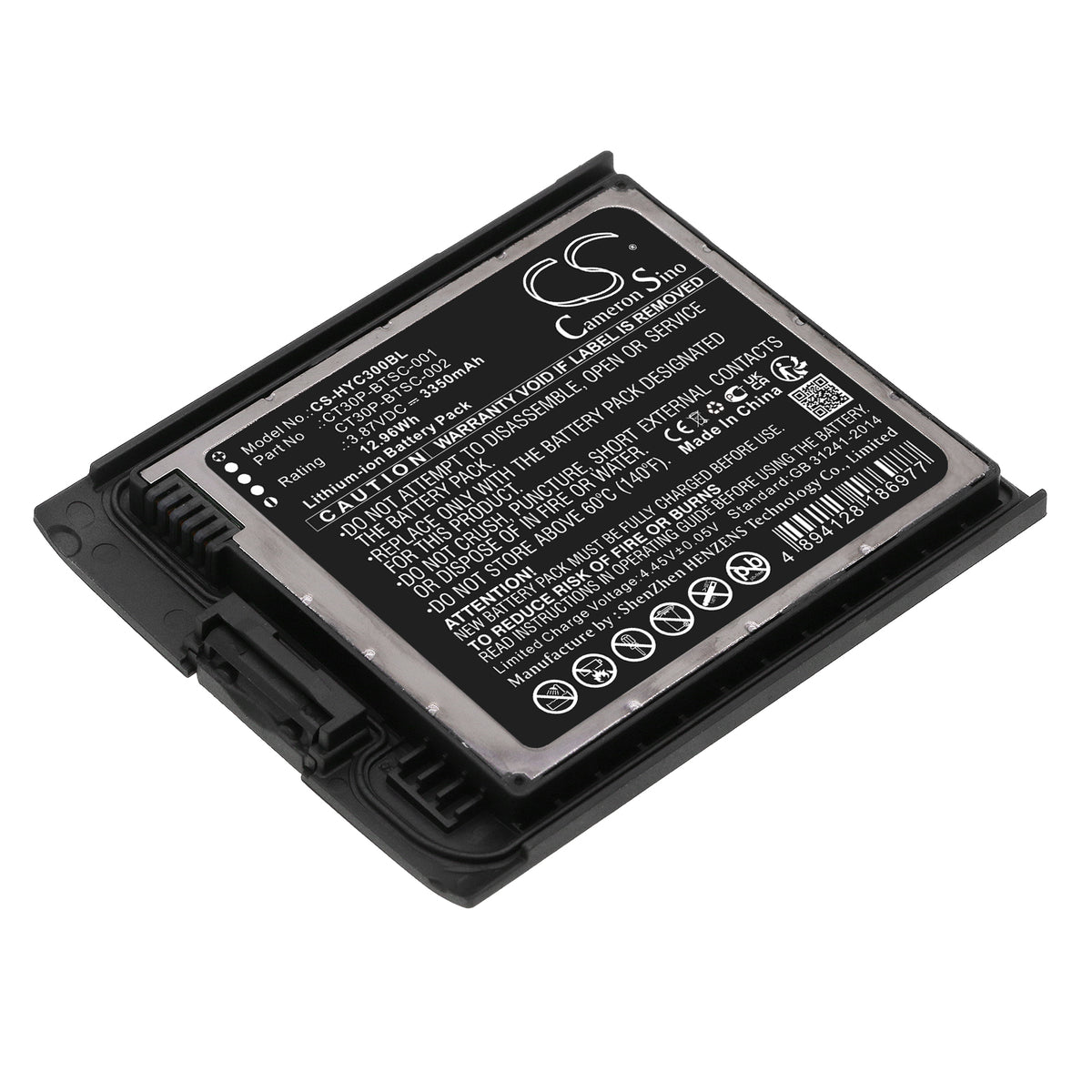 Replacement Battery for Honeywell CT30 XP – Barcode Scanner – 3350mAh / 3.87V